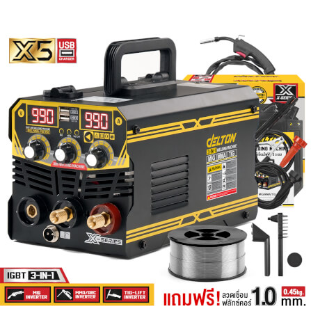 เครื่องเชื่อม INVERTER DELTON รุ่น MGT-X5 3 ระบบ_9